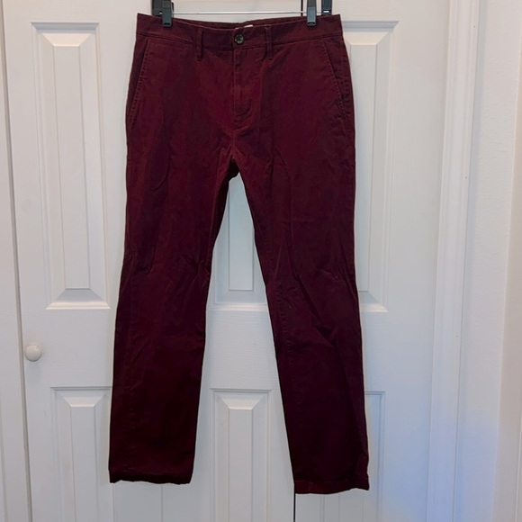🚫♻️Goodfellow & Co Burgundy Pants - Picture 1 of 13